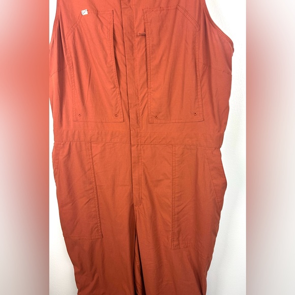 Duluth Heirloom‎ Gardening Coveralls Size XXL Orange Wicking Jumpsuit Sleeveless - Picture 5 of 15